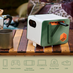 GS50 Full HD Portable Smart DLP <b>Projector</b> Android System Outdoor Home Entertainment <b>Projector</b> - Product Image 2