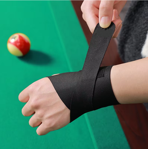 Guante de billar al por mayor para entrenamiento de muñeca, mejora habilidades, muñequera portátil de snooker para práctica al aire libre, entrenamiento para hombres y mujeres adultos - Product Image 1