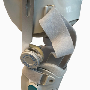 Orthèses en acier de fixation de pied de cheville de genou réglable de haute qualité pour adultes fixateur de jambe de membre inférieur pour la physiothérapie - Product Image 3