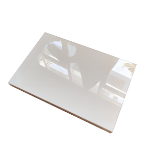 ألواح <span class=keywords><strong>MDF</strong></span> بيضاء عالية اللمعان مقاس 18 مم، 4×8 قدم، متوسطة الكثافة، مغلفة ومقاومة للحريق، لخزائن المطبخ العصرية من الدرجة الأولى - Product Image 2