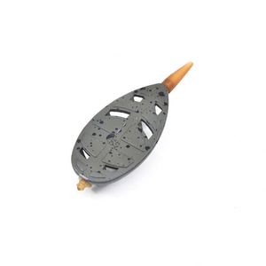 45g 60g 70g Cage d'alimentation plate en ligne pour la pêche à la carpe avec ensemble de moules Méthode de changement rapide - Product Image 5