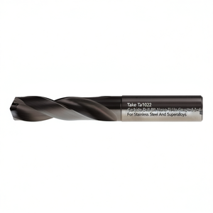 Ttake Ta1022 Carbide <b>Drill</b> <b>Bit</b> Nano TiAln Coated 3Xd <b>For</b> <b>Stainless</b> <b>Steel</b> And Superalloys - Product Image 2