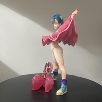 Figura Coleccionable GK de Bulma en Pose Sensual con Falda Voladora, Modelo de Chica Anime Sexy, Juguete de Moda, Decoración de Escritorio, Regalo