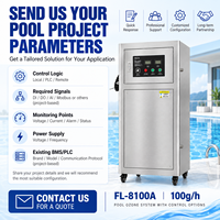 Pool-Ozon-Dosiersystem mit Ozon-Gesundigkeitsensor und Controller für Wasseraufbereitung, Desinfektion und Reinigung