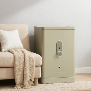 PROWAY Custom Size Heavy Duty Electronic High Glossy 6mm Thick Home <strong>Safes</strong> Biometric Fingerprint <strong>Lock</strong> Led Screen Digital <strong>Safe</strong> <strong>Box</strong> - Product Image 1