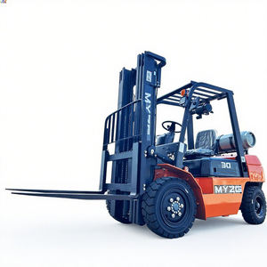 מלגזה 3ton מלגזה עם פעולה חלקה ופליטות נמוכה לסביבה נקייה, מלגזה כפול דלק. - Product Image 2