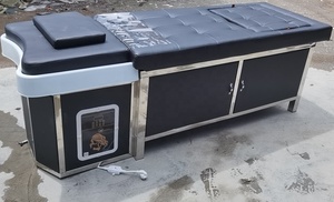 เตียงสปาผมสไตล์ญี่ปุ่นยอดนิยมขายดี สำหรับเฟอร์นิเจอร์ร้านเสริมสวย พร้อมถังเก็บน้ำและระบบหมุนเวียนน้ำ - Product Image 3