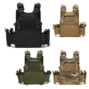 Bán buôn Molle mở rộng nhanh chóng phát hành thiết kế đa chức năng chiến thuật đào tạo ngực Giàn Khoan/vest Polyester dây kéo không thấm nước - Product Image 1