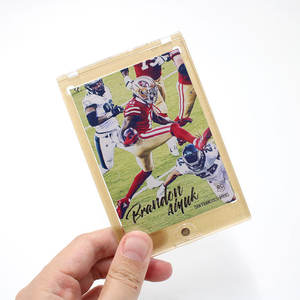 <span class=keywords><strong>Carte</strong></span> de collection moderne et résistante avec aimant puissant 35PT-180PT Pokmon Yu-Gi-Oh Ultraman, <span class=keywords><strong>carte</strong></span> de visite en plastique protégée contre les UV - Product Image 2