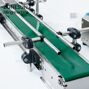 ZONESUN ZS-DTPP100C Automatic Small Round Bottle Glass Vial Essential Oil Perfume Eye Drops Liquid Filling Machine With Conveyor - Product Image 4