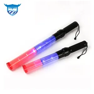 Outdoor Flashing LED 26cm Rechargeable Traffic Warning Road Safety Baton