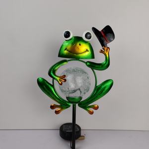 ไฟตกแต่งสวนทำจากโลหะพลังงานแสงอาทิตย์, ไฟ LED สำหรับตกแต่งสวนกลางแจ้งโครงสร้างทางถนนเหล็กแผงโซลาร์เซลล์แบตเตอรี่ได้รับการรับรองจาก ROHS - Product Image 6