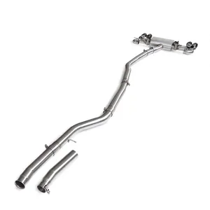Tubo de Escape Automotriz Compatible con <span class=keywords><strong>BMW</strong></span> 320I/<span class=keywords><strong>328I</strong></span> F30 2.0t N20 <span class=keywords><strong>2012</strong></span>-2015, Escape de Calidad con Válvula, Sistema de Escape Cat Back de Alto Rendimiento - Product Image 2