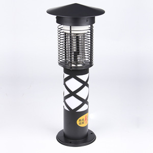 Lámpara LED para exteriores para matar mosquitos, malla eléctrica de acero inoxidable de 7W para césped, patios y jardines - Product Image 3