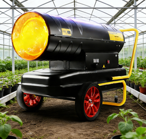 Calentador de Aire de Diésel de <span class=keywords><strong>Bajo</strong></span> <span class=keywords><strong>Consumo</strong></span> Automático con Construcción de Acero Inoxidable, Diseño Ecológico y Alta Capacidad para Granjas - Product Image 1