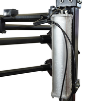 Démonte-pneus hydraulique professionnel robuste à bras oscillant, moteur 1,1 kW, pression 8-10 bars, pour garage et atelier