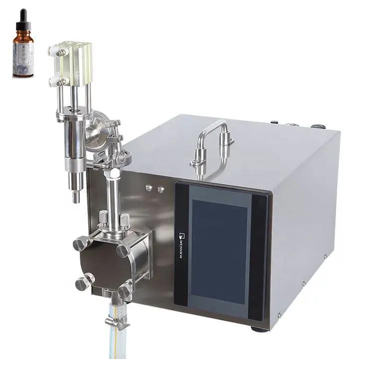 TODF-100Q Semi-Automatic Digital Gear Pump Single Head Liquid Gel Filling Machine for Beverages Food for Essential Oil Juice