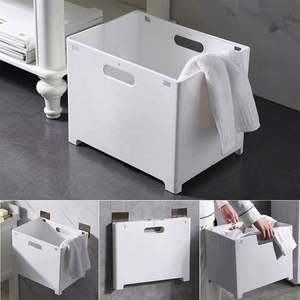 Organisateur de rangement pour vêtements rectangulaire en PP de haute qualité, imperméable et résistant à la saleté, facile à assembler, unité suspendue pour salle de bain - Product Image 6