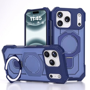 Étui de téléphone magnétique pliable avec support pour <span class=keywords><strong>iPhone</strong></span> 16 17 Pro Max, protection des coins, compatible avec la charge sans fil, CHAOYIDIAN - Product Image 1