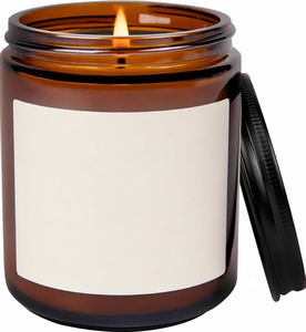 Bougie parfumée au café Kona, crème caramel, mocha latte, dans un bocal en verre, par Sweet Water Decor - Product Image 1