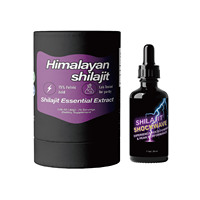 OEM 30ml Gold Grade Pure Himalayan Shilajit Oral Liquid Drops <strong>Shockwave</strong> 70% Fulvic Acid Herbal Supplements Manufacturer