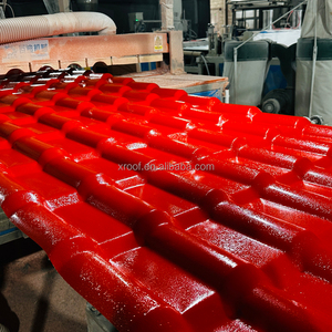 Telhas de PVC telhas de telhado thuộc địa PVC gạch Tây Ban Nha ASA PVC tấm lợp vật liệu xây dựng cho nhà xây dựng - Product Image 2