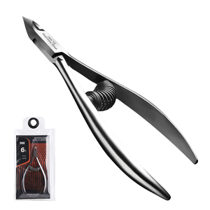 Wholesale Professional Silver Stainless Steel Spring Nail Clipper <strong>Cutter</strong> Cuticle Nippers <strong>Cutticle</strong> for dead skin remover - Product Image 1
