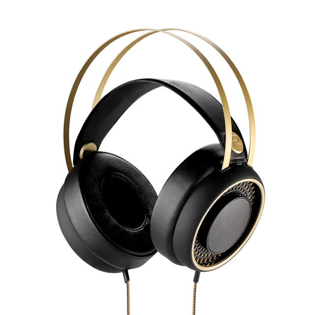 Wired Over-Ear Headphones 50mm Driver Crystal Clear Audio Adjustable Headband 1.5M Cable Built-in Mic Touch Travel Aviation