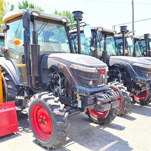Tracteur agricole compact Tavol TL704 70 CV 4x4 avec démarrage à double embrayage et transmission par engrenages, moteur haute performance - Product Image 4