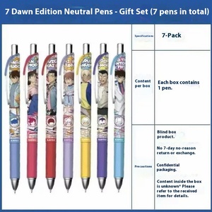 Merveilleux stylo gel sur le thème Anime <span class=keywords><strong>Conan</strong></span> Break Dawn Version <span class=keywords><strong>coffret</strong></span> aveugle beau cadeau de Noël pour les amateurs de papeterie - Product Image 1