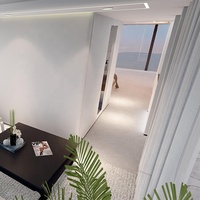 Mini-maison conteneur préfabriquée, maison capsule spatiale