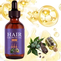 Sérum Traitant Concentré à l'Huile de Kératine Végétale 60ml pour la Repousse des Cheveux - Réparation, Hydratation et Croissance Capillaire pour Hommes et Femmes