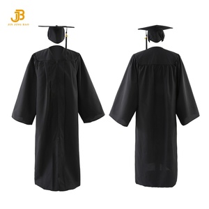 Robe Universitaire Américaine Unisexe pour Étudiants et Maîtres <span class=keywords><strong>Doctorat</strong></span> Robe Tissée Uniforme Scolaire pour Adultes Costume <span class=keywords><strong>de</strong></span> Graduation - Product Image 1