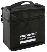 Finecolour EF102 24/36/48/60/72 Couleurs Ventes Chaudes Ensemble de Stylos Marqueurs à Base d'Alcool pour Dessin au Pinceau avec Sac en Toile