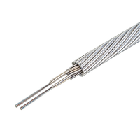 Câble OPGW Shenguan, fibre optique composite, fil de terre aérien, 12, 24, 48, 96 cœurs, G652D, monomode, unitube