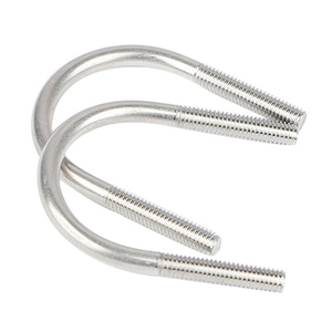 Connettori Personalizzabili in Acciaio Inox, Bulloni e Dadi SS304 316 M8x1.25 <span class=keywords><strong>M10</strong></span> M12 M14 M16 M18, <span class=keywords><strong>Dimensioni</strong></span> <span class=keywords><strong>Bullone</strong></span> a U - Product Image 4