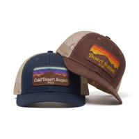 Casquette de camionneur à 5 panneaux, impression personnalisée professionnelle, Logo brodé, maille, mousse de qualité supérieure