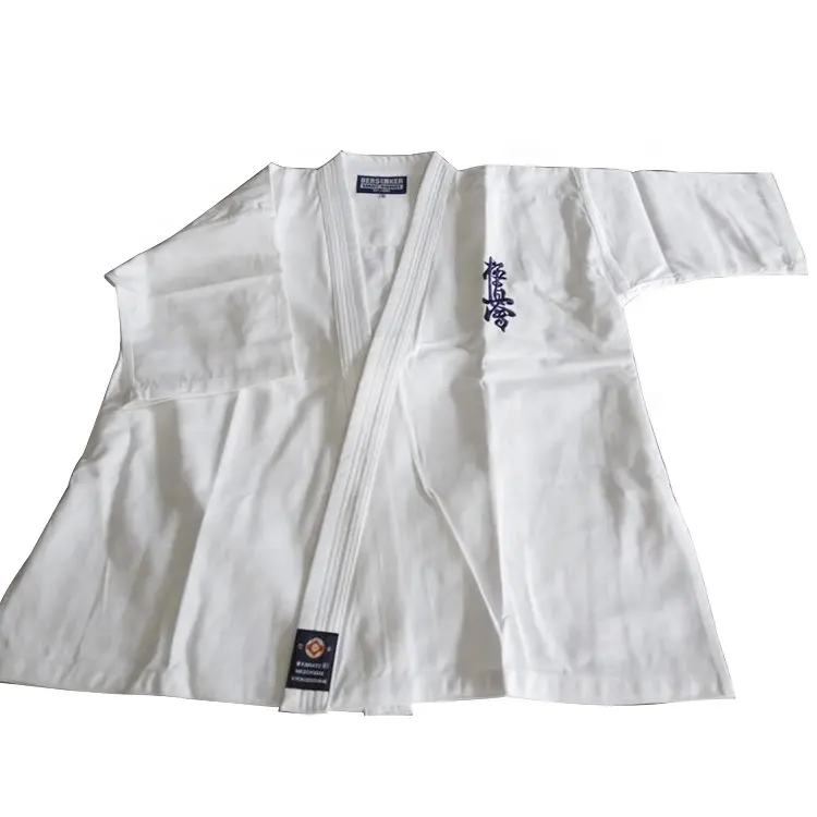 Hot sale polyester cotton kyokushin training uniform comfortable breathable gi karate uniform