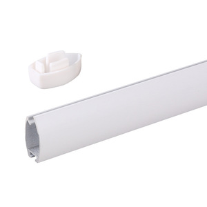 Rail inférieur en aluminium blanc de 6 m pour accessoires de stores enrouleurs, pour usage intérieur et extérieur - Product Image 4