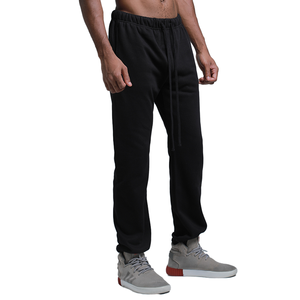 High Quality Best Seller Cotton Men ESSENTIAL Straight Cuffed Heavyweight Breathable Pants 3D Flocking Printing <b>Letters</b> <b>Light</b> - Product Image 1