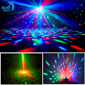 Nuovo prodotto Little Planet RGBW Magic Ball tre in uno luci Laser stroboscopiche Stepless rotazione KTV palco controllo DMX512 per DJ - Product Image 4
