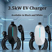 Nouveau chargeur EV Eway 3,5 kW 16A Type 1 (J1772) avec câble de 5 m IP65 RCD Type A/B Plug & Play pour usage domestique