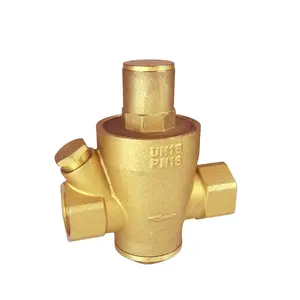 Low Price 1/2 - 2 Inch Water Brass Pressure Control Reducing Valve