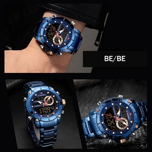 NAVIFORCE Top Luxury Original Sports Wrist <b>Watch</b> for Men Quartz Steel Waterproof Dual Display <b>Watches</b> Relogio Masculino - Product Image 4