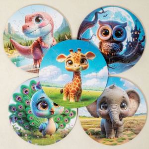 Puzzle magnétique pour enfants, entraînement de la logique par phases, animaux, pour développer les capacités logiques des enfants - Product Image 5