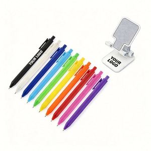 ปากกาลูกลื่นหมึกดำขนาด 1.0 มม. สำหรับขายส่ง ของขวัญส่งเสริมการขายสำหรับธุรกิจ พร้อมโลโก้พิมพ์ UV ตามสั่ง - Product Image 1