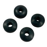 Gaine en caoutchouc Anneau en caoutchouc Oeillet rond en caoutchouc Oeillet en silicone Gaine de sortie à fond plat conique de type O