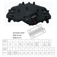 Suku cadang sepeda motor speedometer digital panel motor listrik untuk Bajaj Pulsar 125ns 160ns 200ns 125 160 200 ns