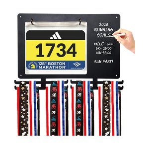 Supports de médailles et trophées pour enfants à plusieurs niveaux, avec logo décoratif imprimé 5.0 et ruban, pour médailles de cricket et médailles d'or - Product Image 2