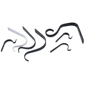 Minimalist Wrought Iron Wall Hooks S Shape Durable Clothes And <b>Basket</b> Hangers For Home Use - Product Image 5